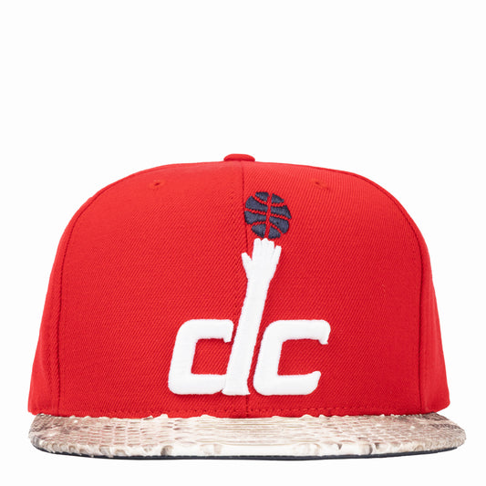 Just Don Jersey Washington WIZARDS Python (RED-Natural-NAVY-GOLD)