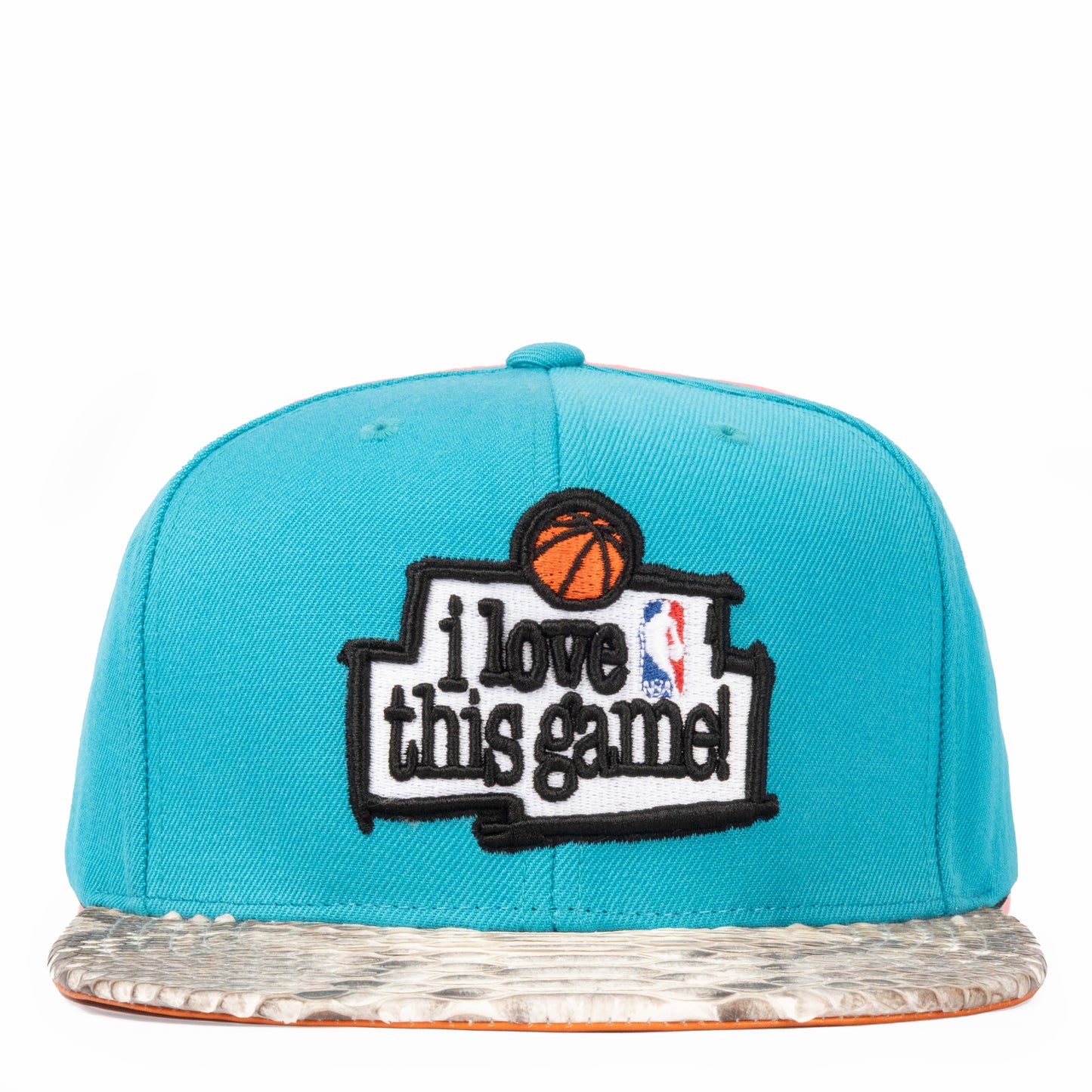 Just Don "i love this game" (Teal-NATURAL-ORANGE-silver)
