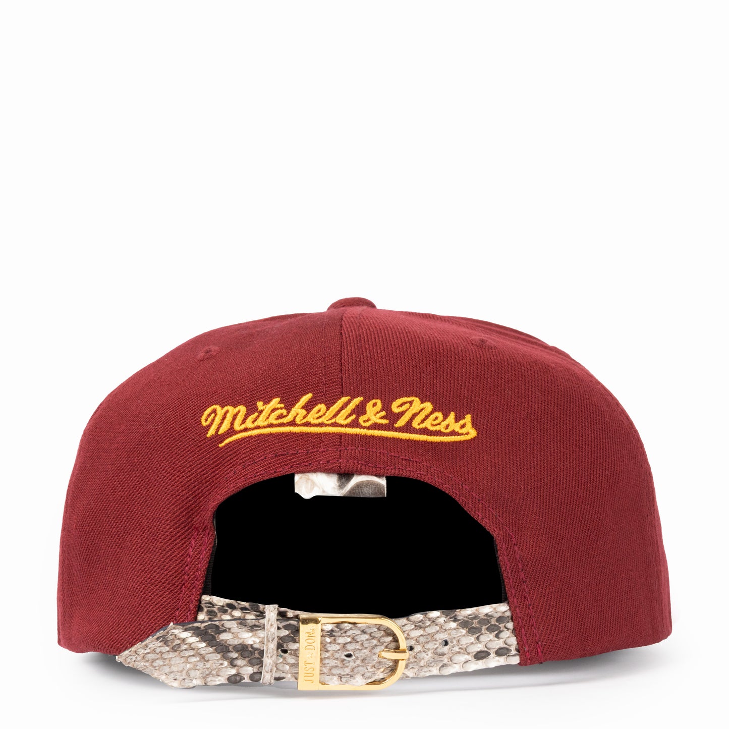 JUST DON CLEVELAND CAVS PYTHON (BURGUNDY-NATURAL-NAVY-GOLD)