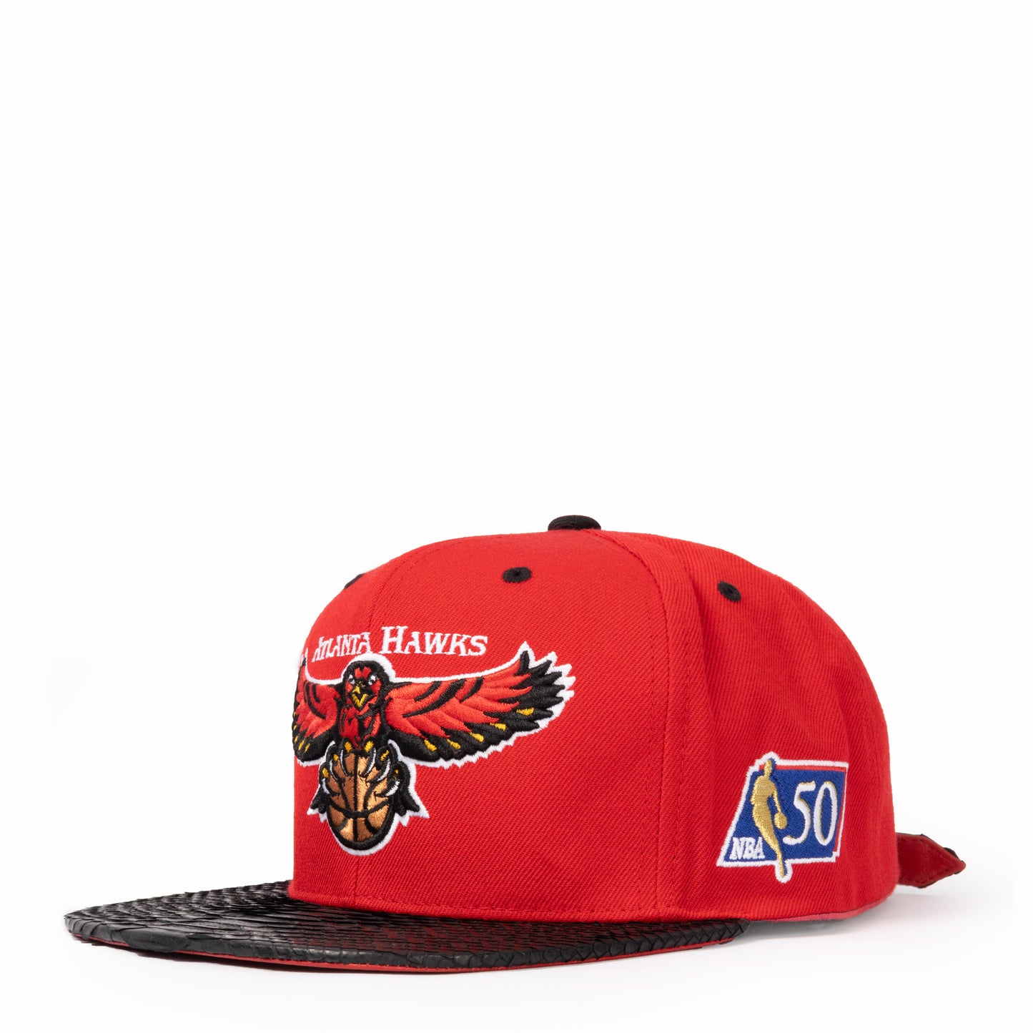 JUST DON ATLANTA HAWKS PYTHON (RED-BLACK-RED-GOLD)
