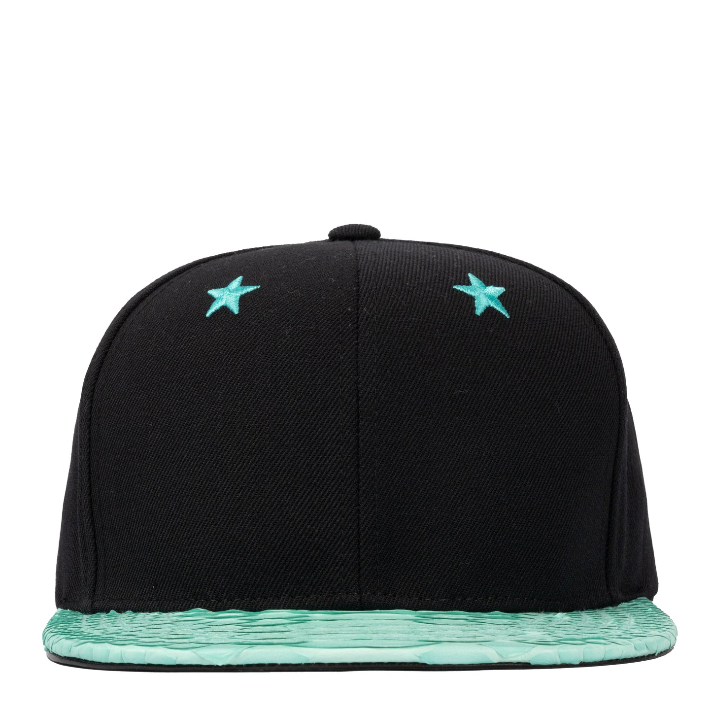 JUST DON MINT STAR EYELETS PYTHON (BLACK-MINT-BLACK-SILVER)