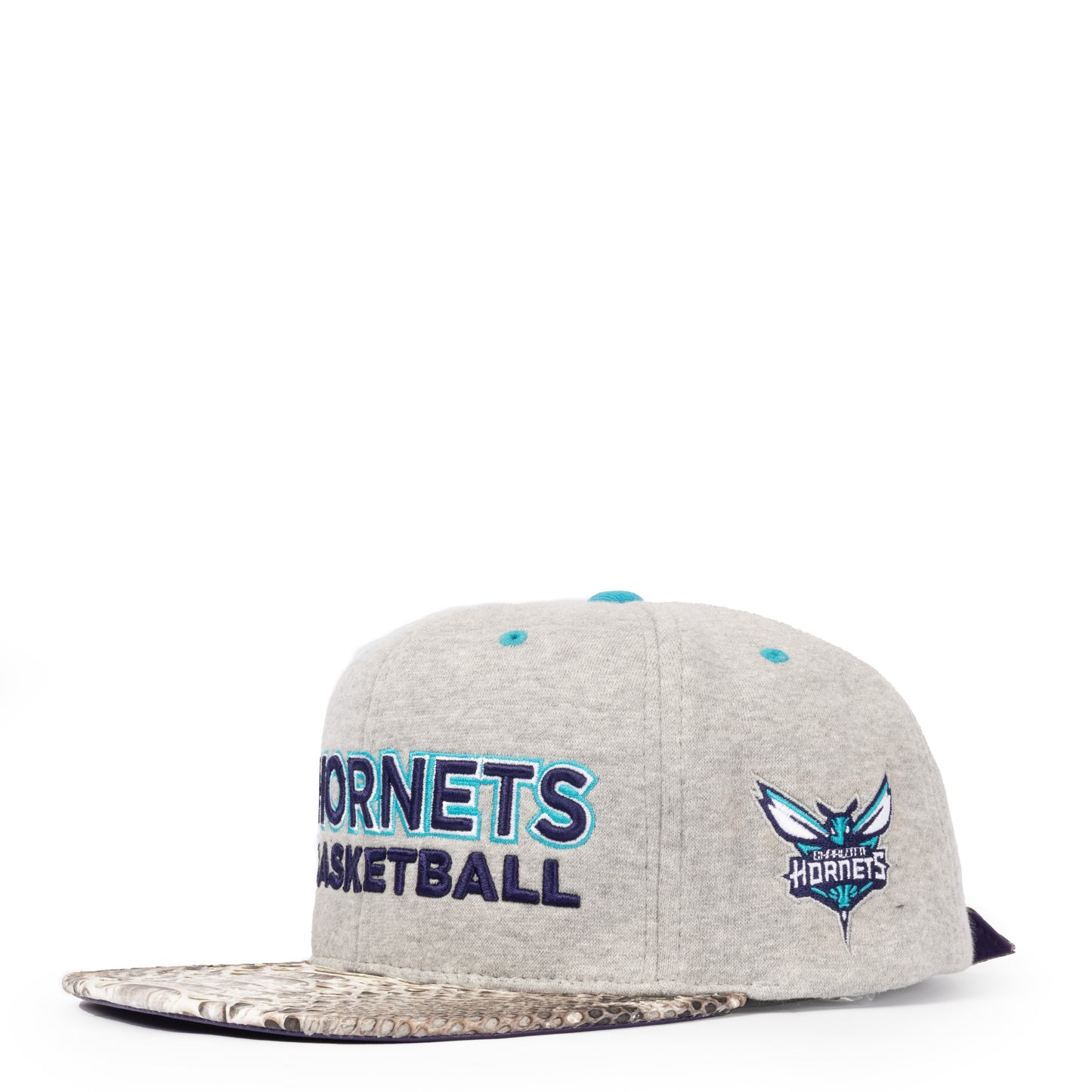 JUST DON CHARLOTTE HORNETS BASKETBALL PYTHON (GREY-NATURAL-PURPLE-SILVER)