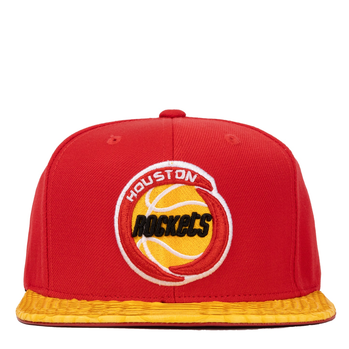 JUST DON HOUSTON ROCKETS PYHTON (RED-YELLOW-RED-SILVER )
