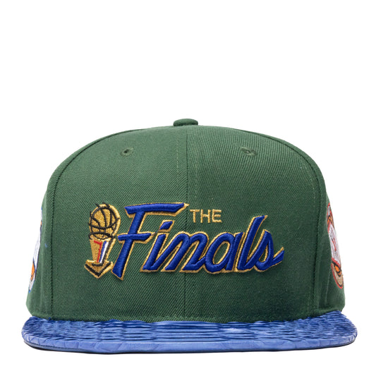 JUST DON NBA FINALS PYTHON (GREEN-BLUE-BLUE-GOLD)