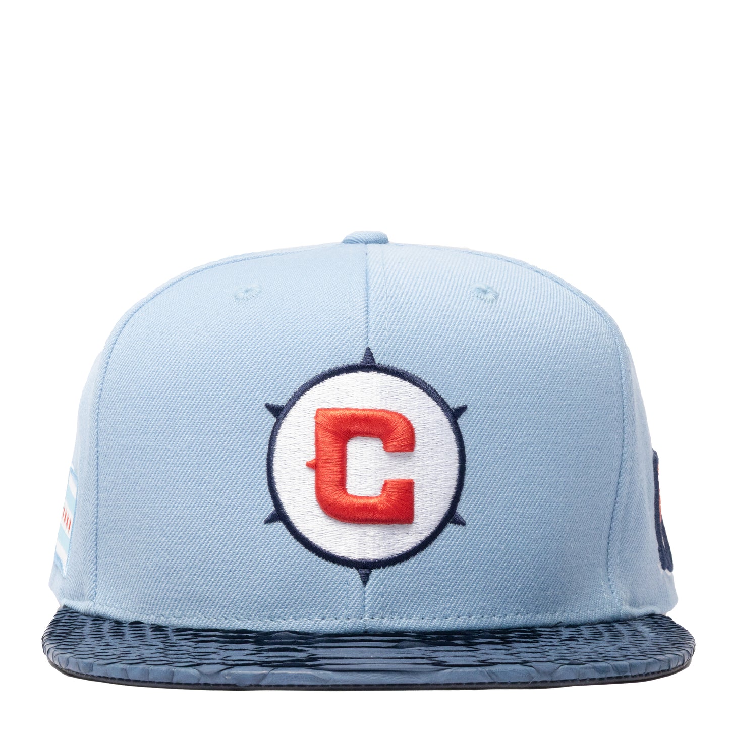 JUST DON CHICAGO FIRE PYTHON (FLAG BLUE-DEEP BLUE-NAVY-GOLD)