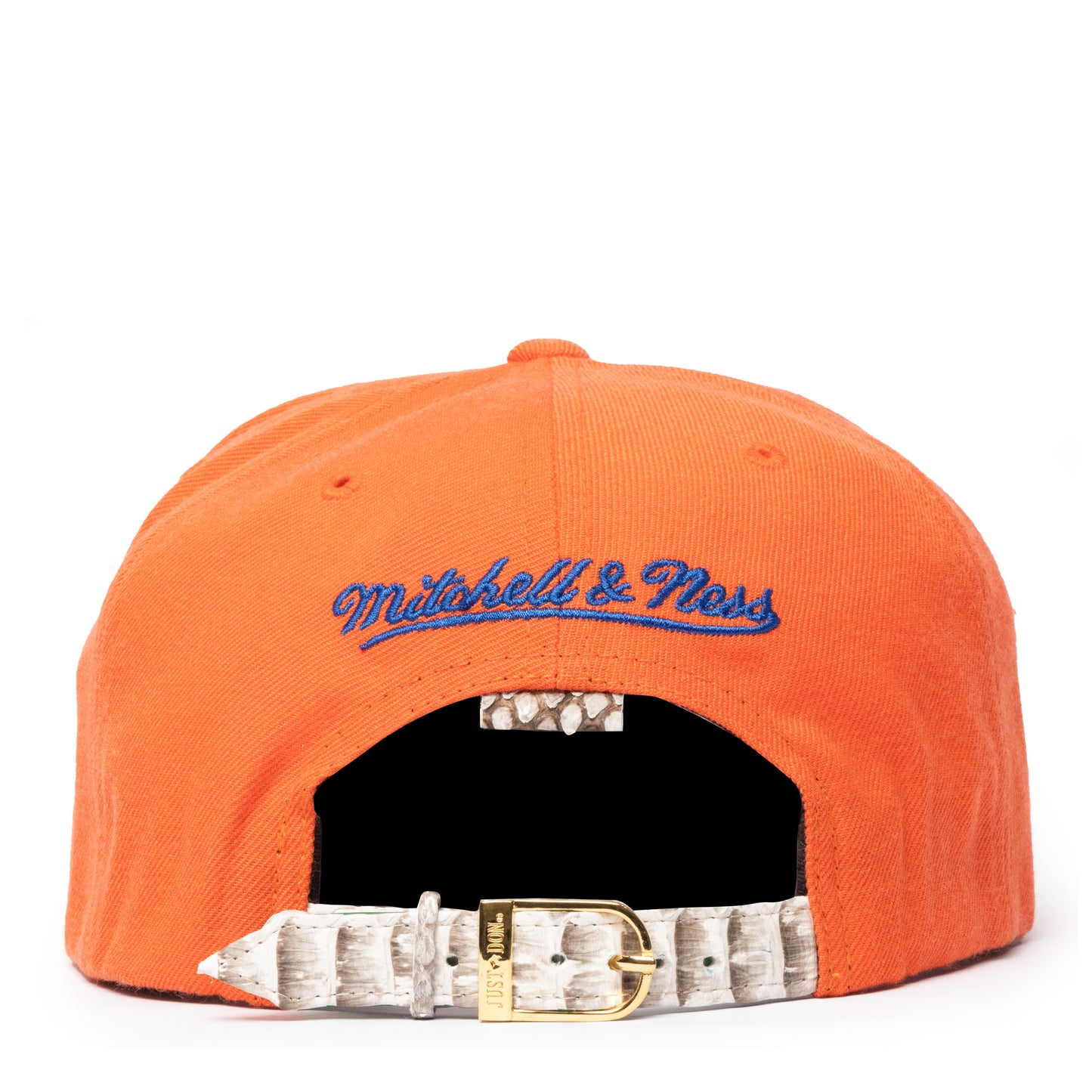JUST DON New YORK ISLANDERS PYTHON (ORANGE-NATURAL-GREY-GOLD)