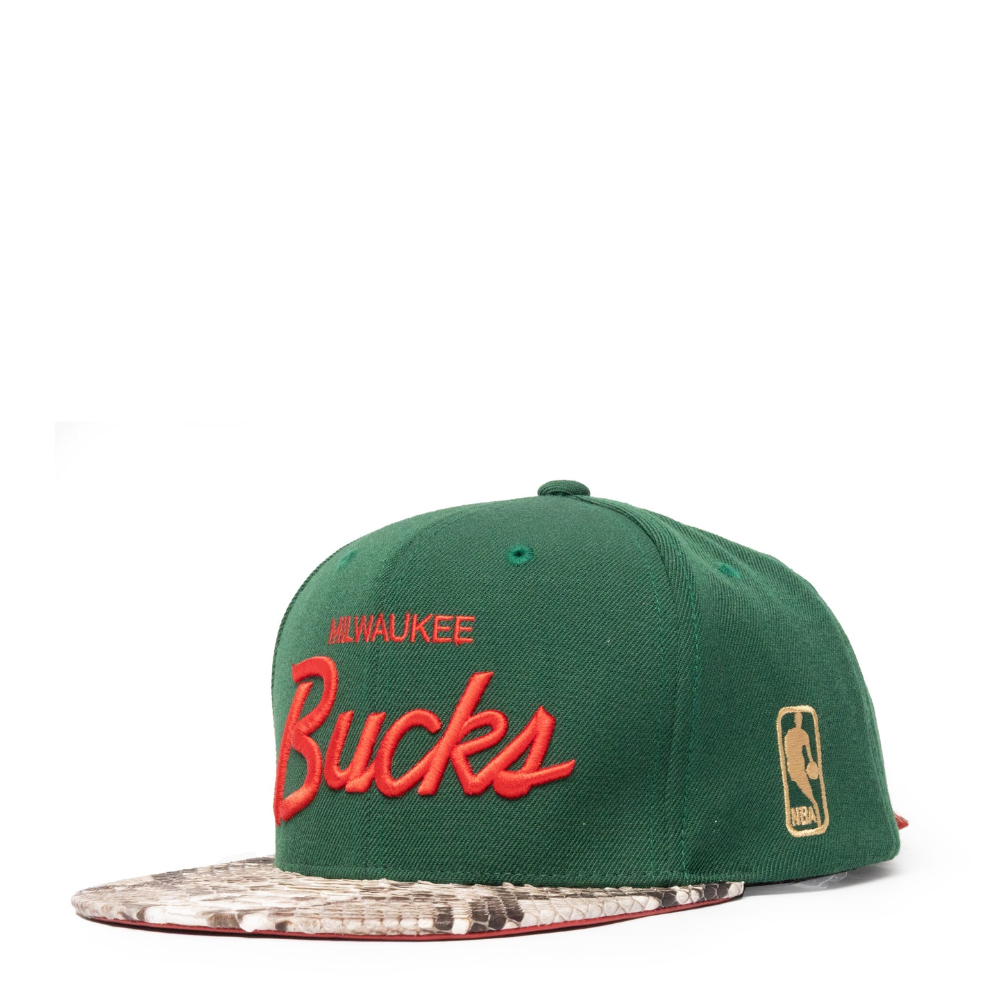 JUST DON MILWAUKEE BUCKS PYTHON (GREEN-NATURAL-GREY-GOLD)