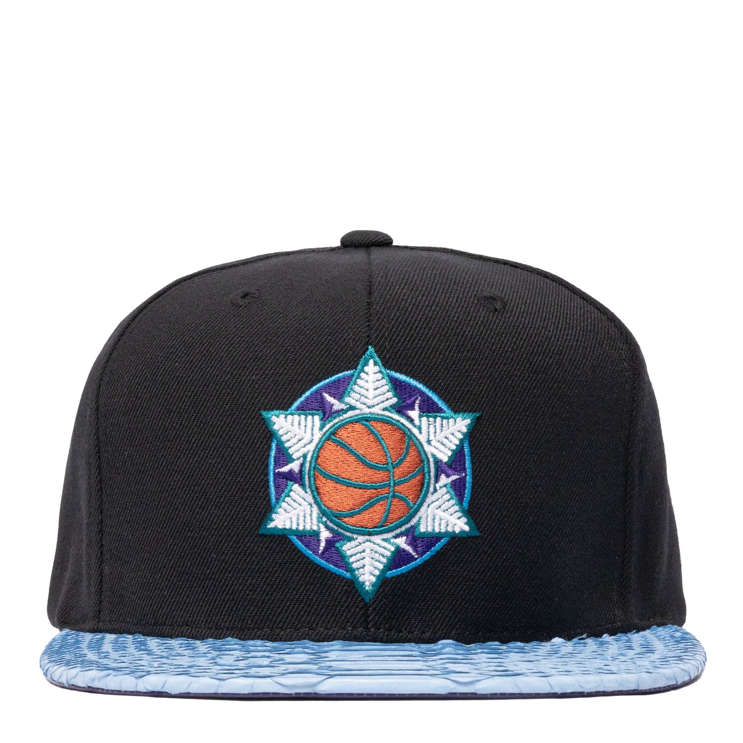 JUST DON UTAH JAZZ 1993 ALL STAR PYTHON (BLACK-ICE BLUE PURPLE-SILVER)