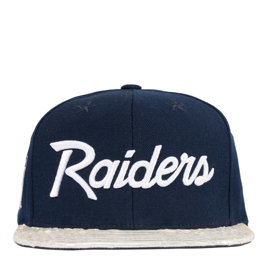 JUST DON RAIDERS PYTHON (navy-mirror-navy-silver)