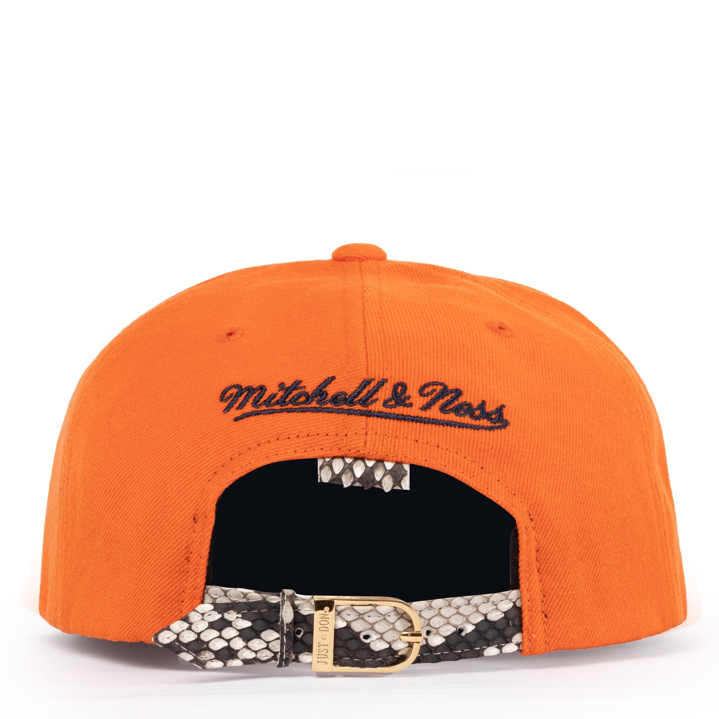 JUST DON CHICAGO BEARS PYTHON (ORANGE-Natural-Navy-Silver)