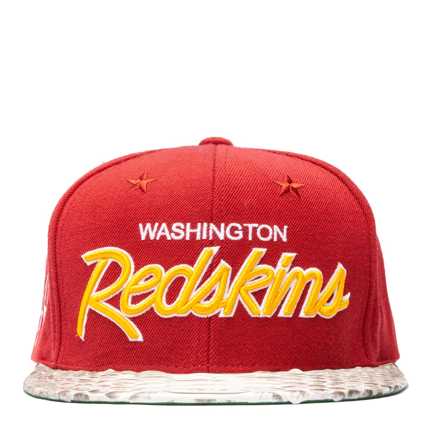 JUST DON WASHINGTON REDSKINS PYTHON (ROOKWOOD RED-natural-YELLOW-gold)