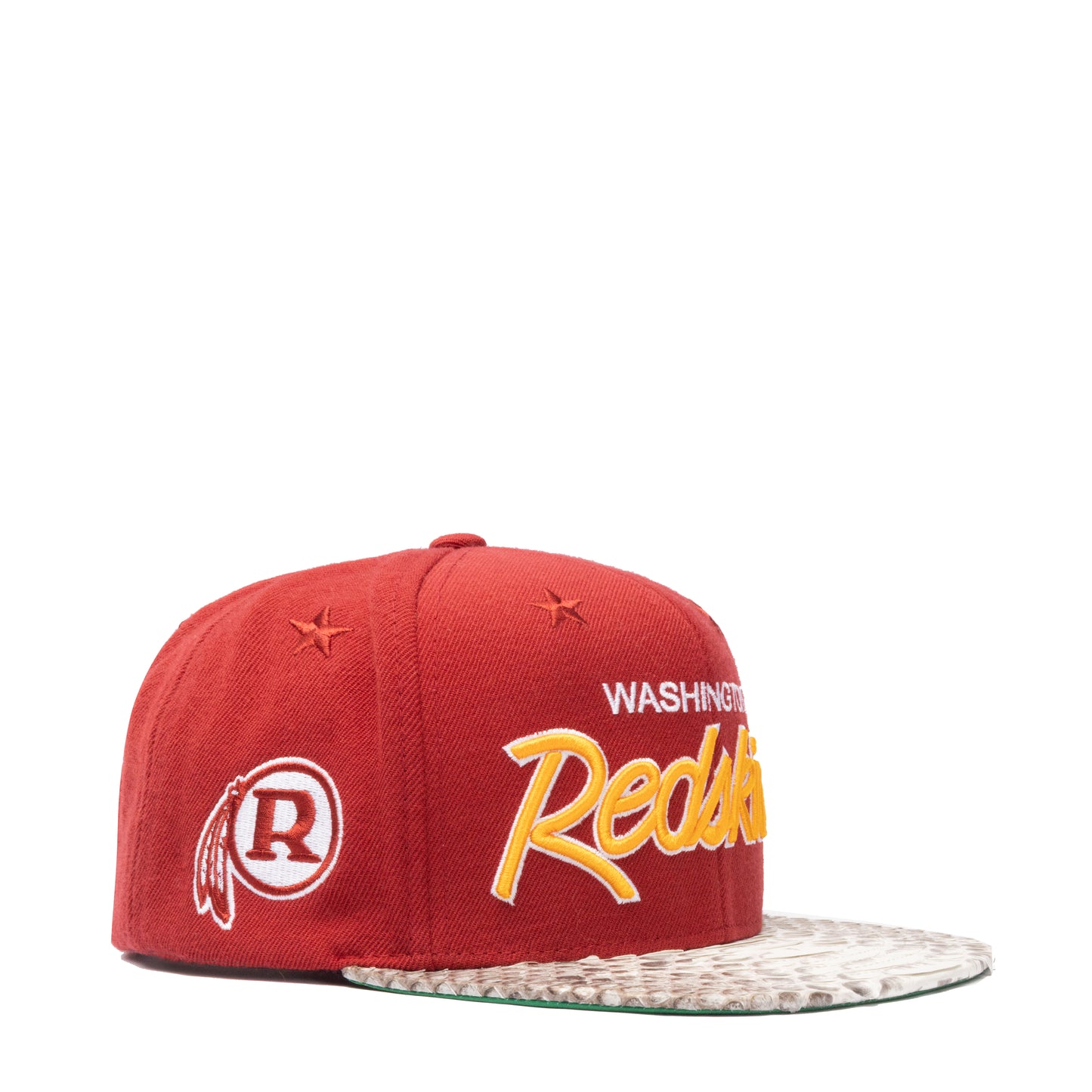 JUST DON WASHINGTON REDSKINS PYTHON (ROOKWOOD RED-natural-YELLOW-gold)
