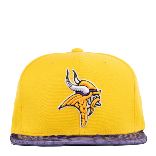 JUST DON MINNESOTA VIKINGS PYTHON (YELLOW-PURPLE-PURPLE-gold)