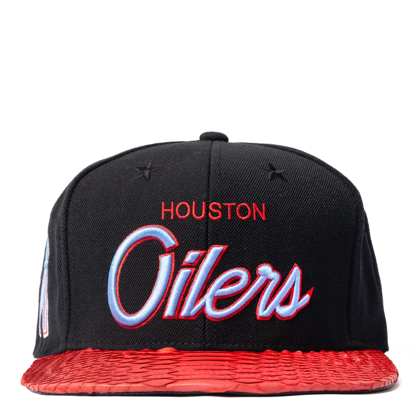 JUST DON HOUSTON OILERS PYTHON (BLACK-red-black-gold)