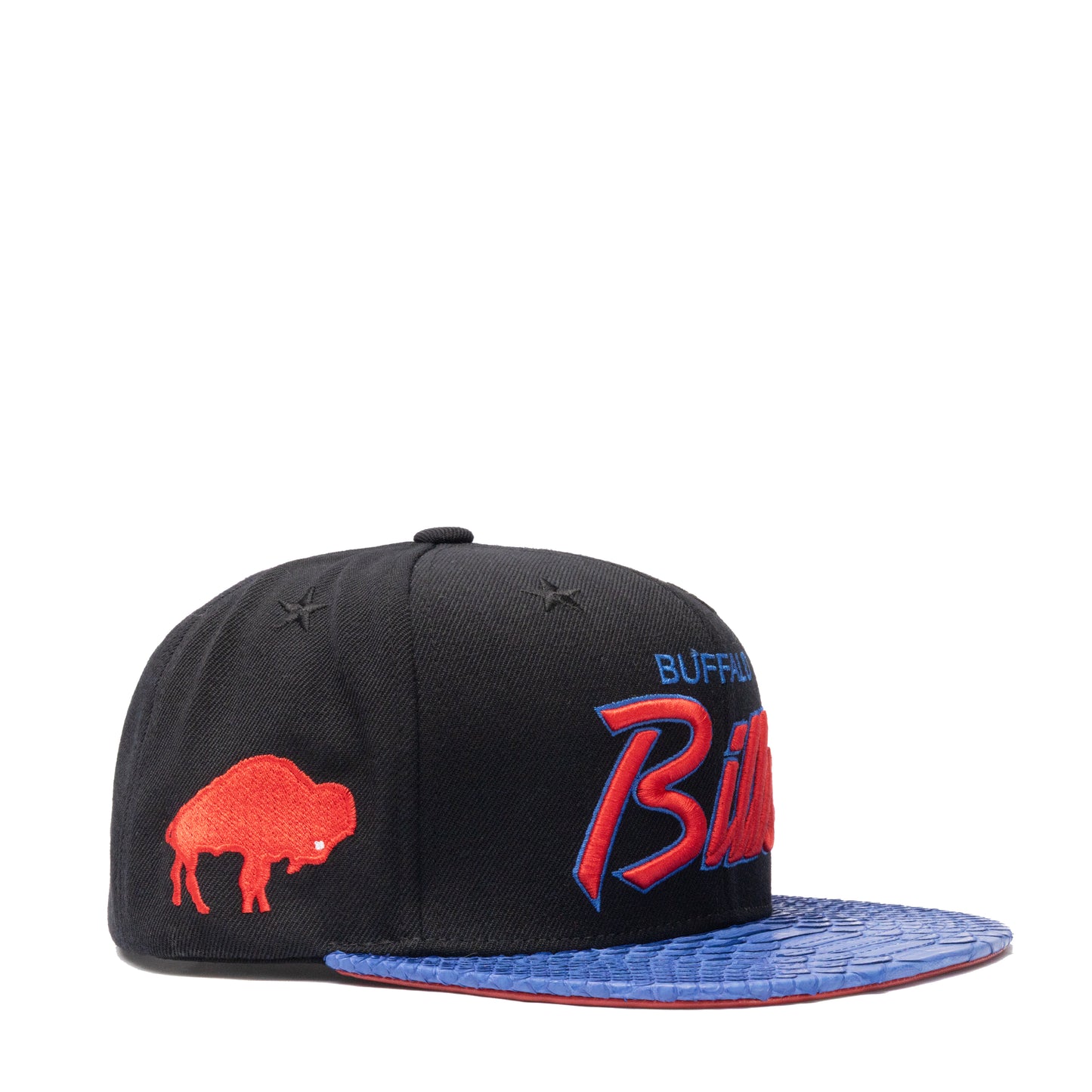 JUST DON BUFFALO BILLS PYTHON (BLACK-BLUE-RED-SILVER)