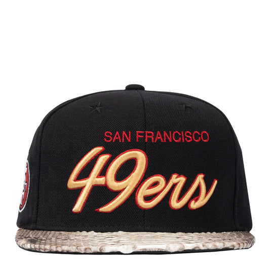 JUST DON SAN FRANCISCO 49ers PYTHON (BLACK-NATURAL-BLACK-GOLD)