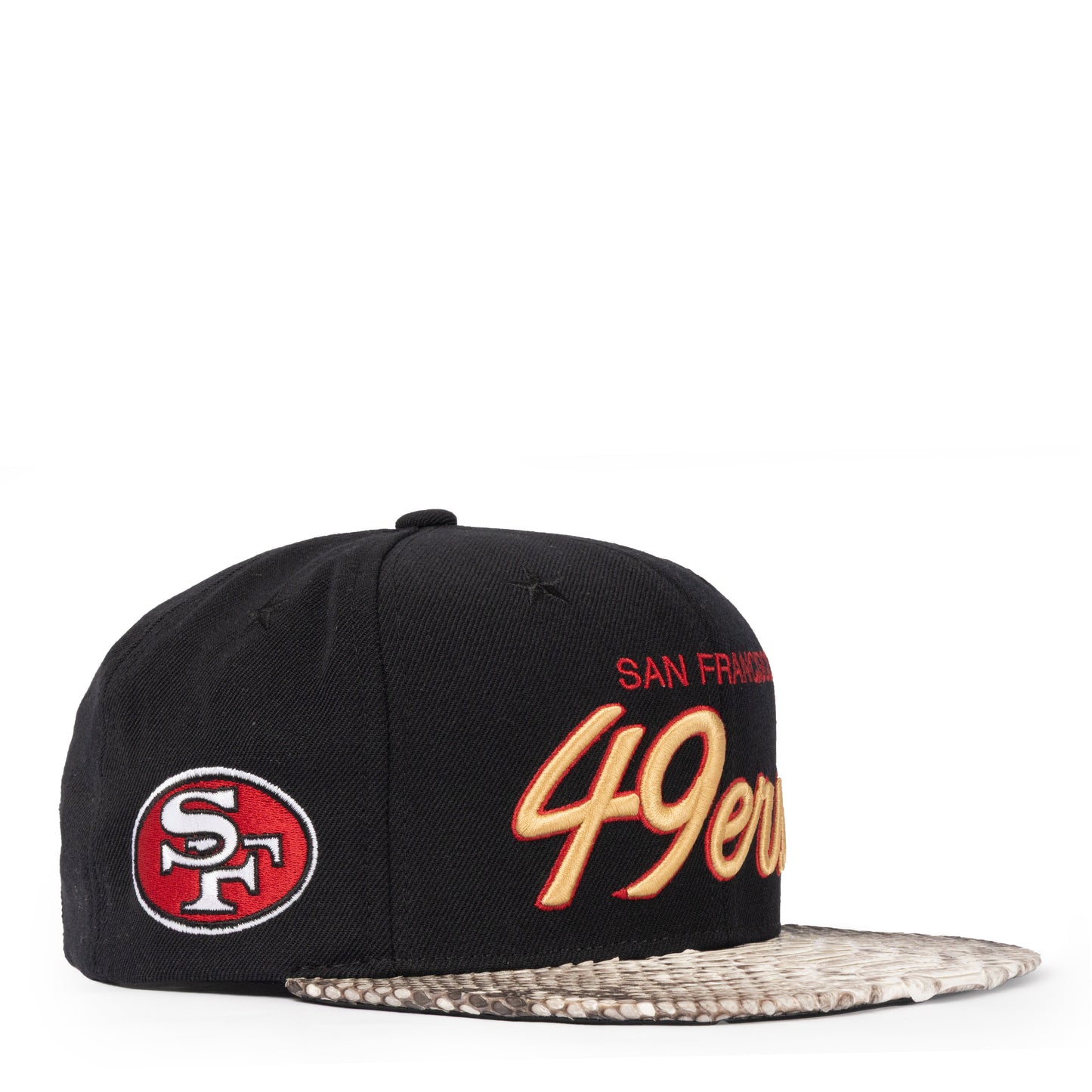 JUST DON SAN FRANCISCO 49ers PYTHON (BLACK-NATURAL-BLACK-GOLD)