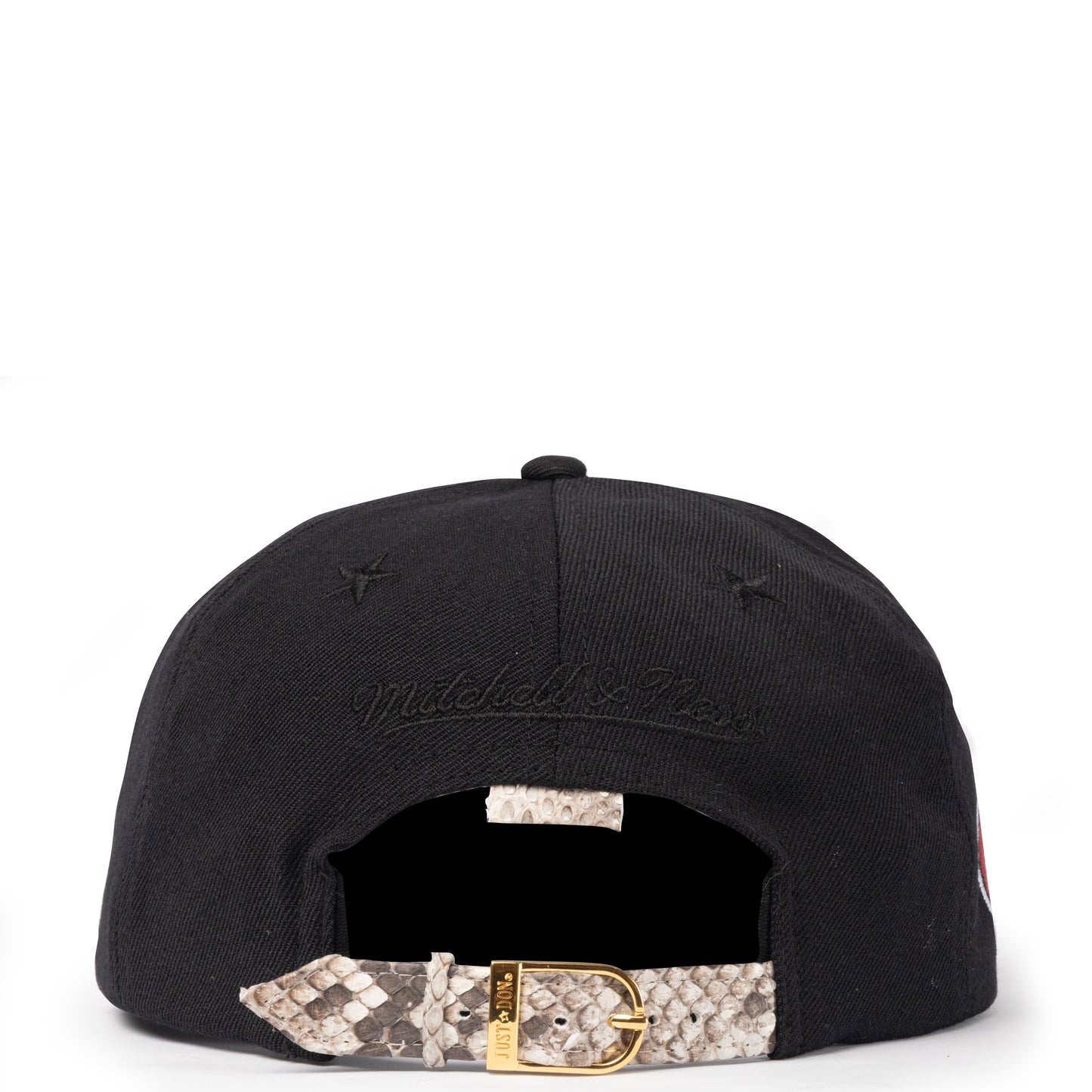 JUST DON MIAMI DOLPHINS PYTHON (BLACK-NATURAL-GREEN-GOLD)