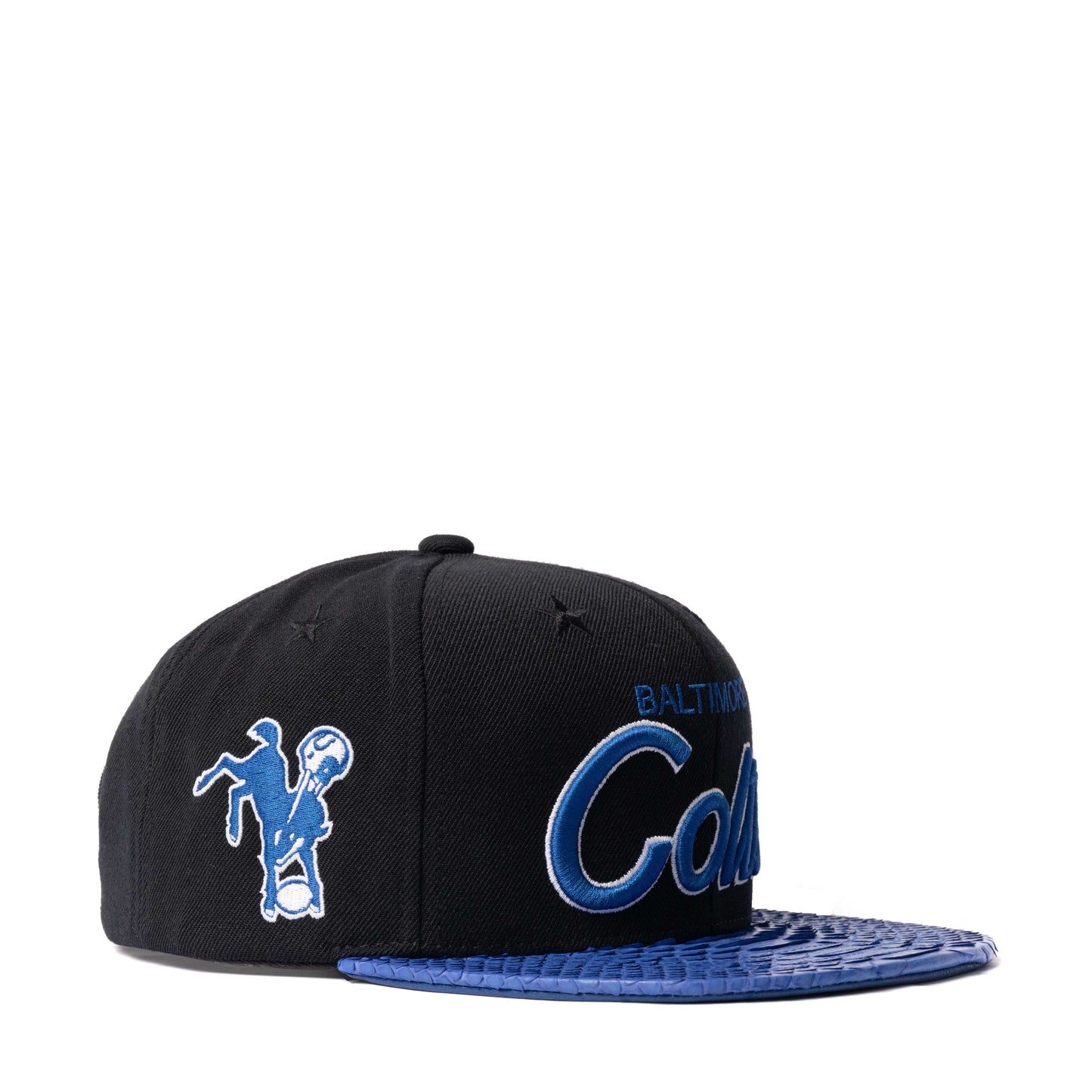 JUST DON BALTIMORE COLTS PYTHON (BLACK-blue-blue-SILVER)