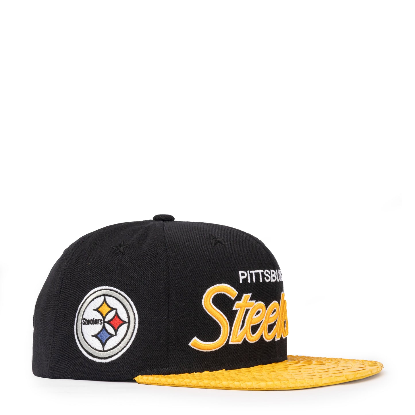 JUST DON PITTSBURGH STEELERS PYTHON (BLACK-Yellow-BLACK-SILVER)