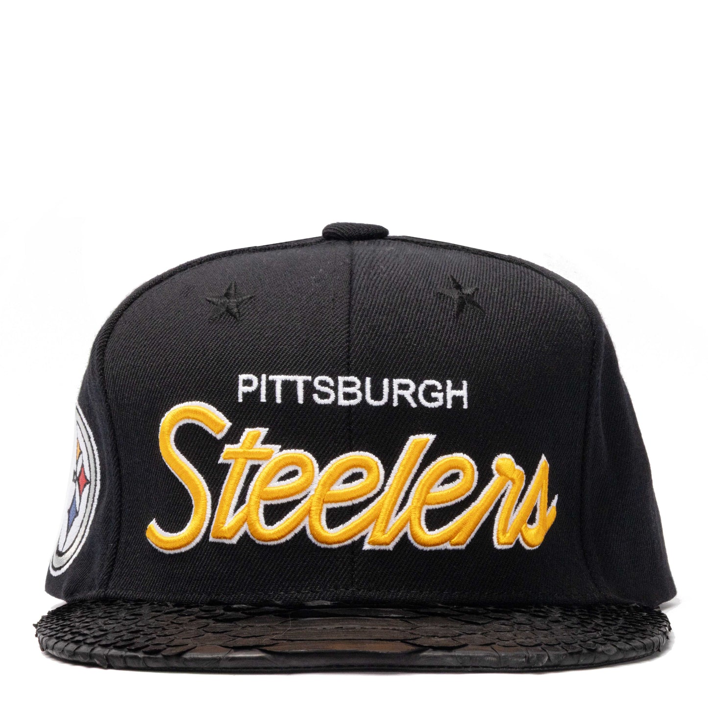 JUST DON PITTSBURGH STEELERS PYTHON (BLACK-BLACK-BLACK-SILVER)