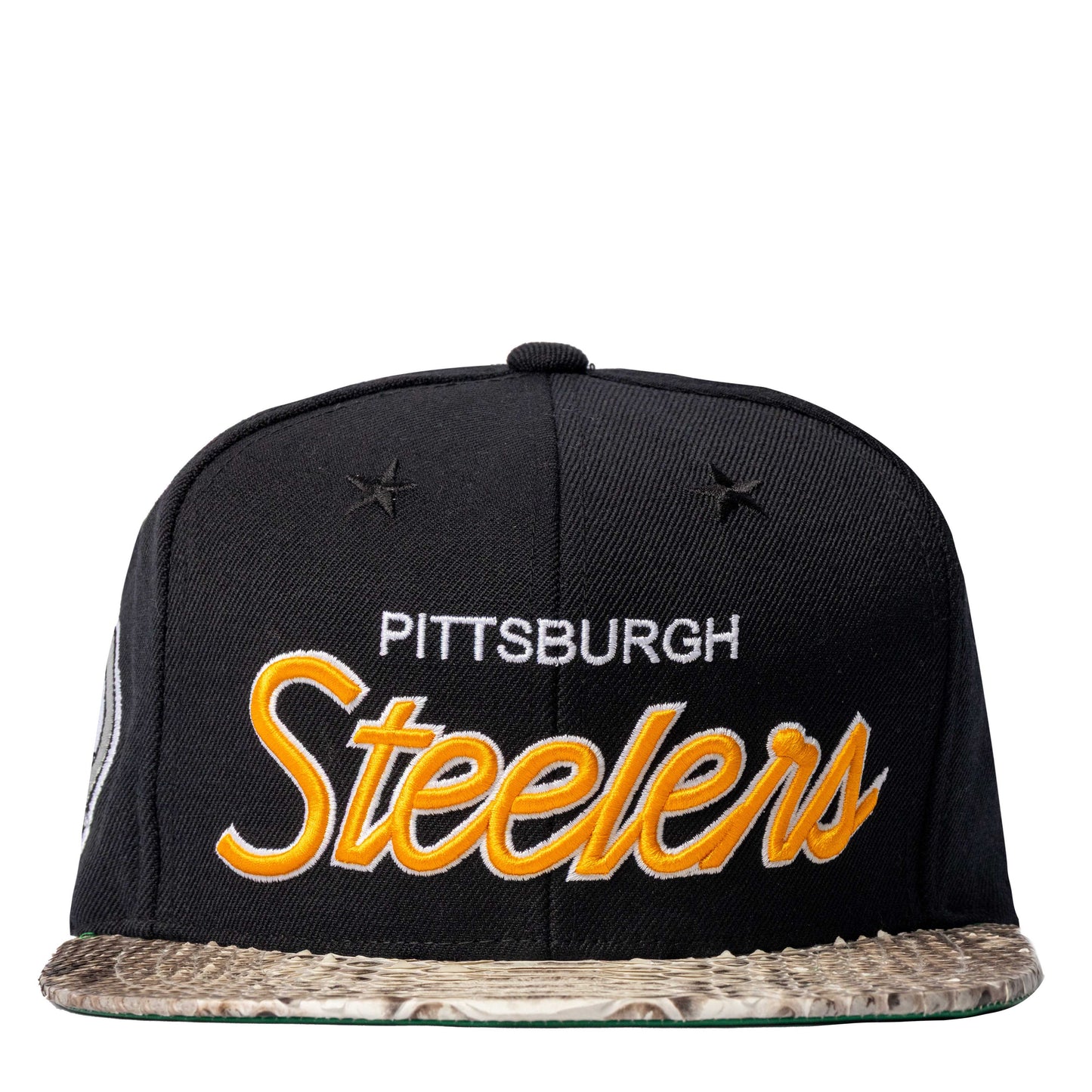 JUST DON PITTSBURGH STEELERS PYTHON (BLACK-NATURAL-GREEN-SILVER)
