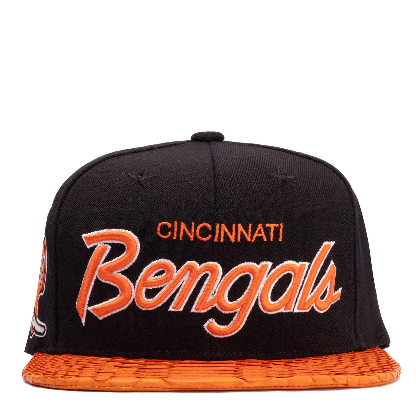 JUST DON CINCINNATI BENGALS PYTNON (BLACK-ORANGE-BLACK-SILVER)
