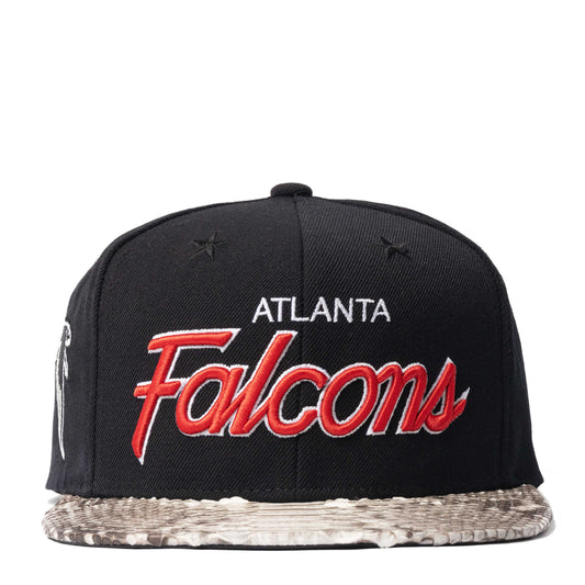 JUST DON ATLANTA FALCONS PYTHON (BLACK-natural-black-silver)