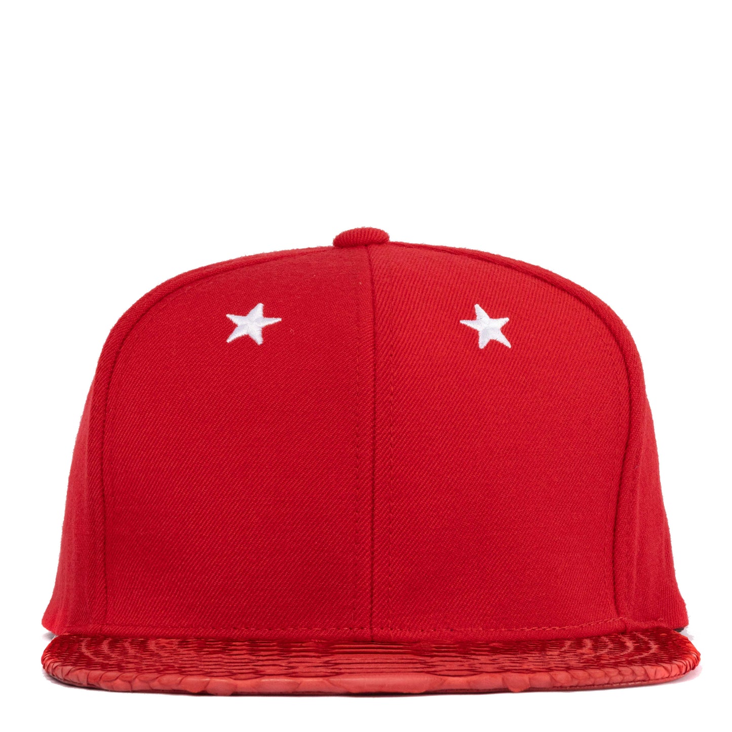 JUST DON WHITE STAR EYELETS PYTHON (RED-RED-RED-SILVER)