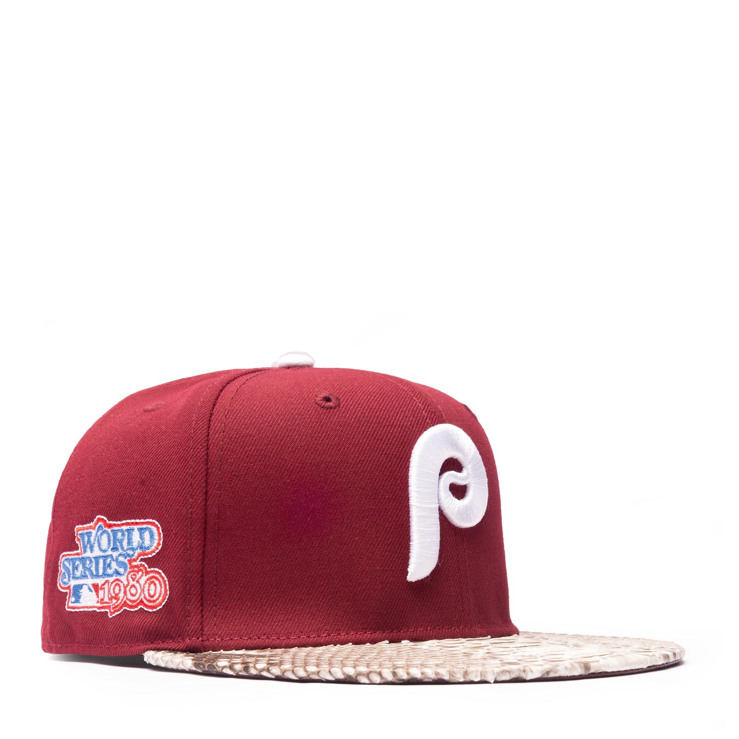 JUST DON philadelphia phillies Python (maroon-NATURAL-MAROON-GOLD)