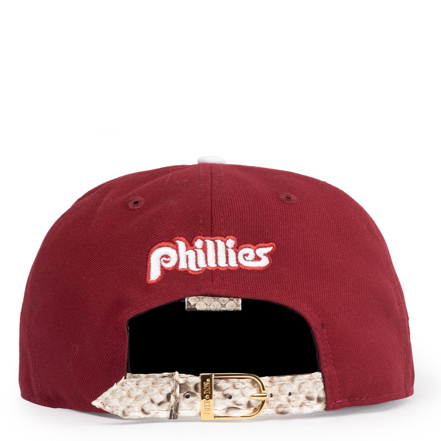 JUST DON philadelphia phillies Python (maroon-NATURAL-MAROON-GOLD)