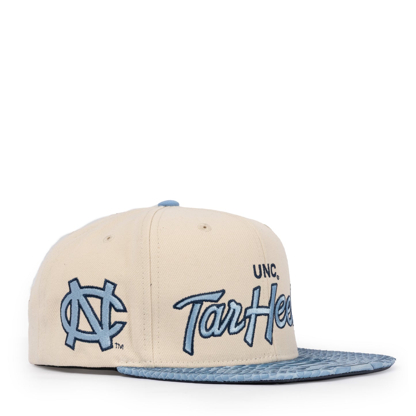 JUST DON UNC TAR HEELS PYTHON (TAN-SKY-NAVY-SILVER)
