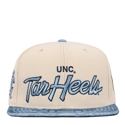 JUST DON UNC TAR HEELS PYTHON (TAN-SKY-NAVY-SILVER)