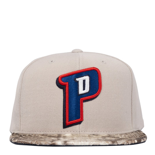 JUST DON DETRIOT PISTONS “P” PYTHON (GREY-NATURAL-NAVY-SILVER)