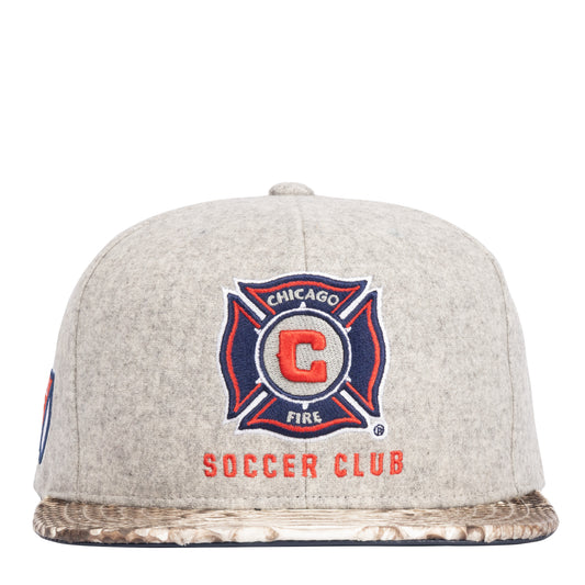 JUST DON CHICAGO FIRE PYTHON (GREY-natural-RED-GOLD)