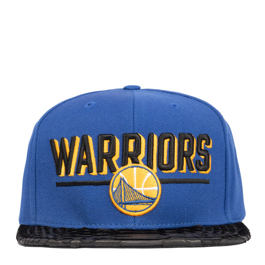 JUST DON GOLDEN STATE WARRIORS PYTHON (BLUE-BLACK-BLACK-GOLD)