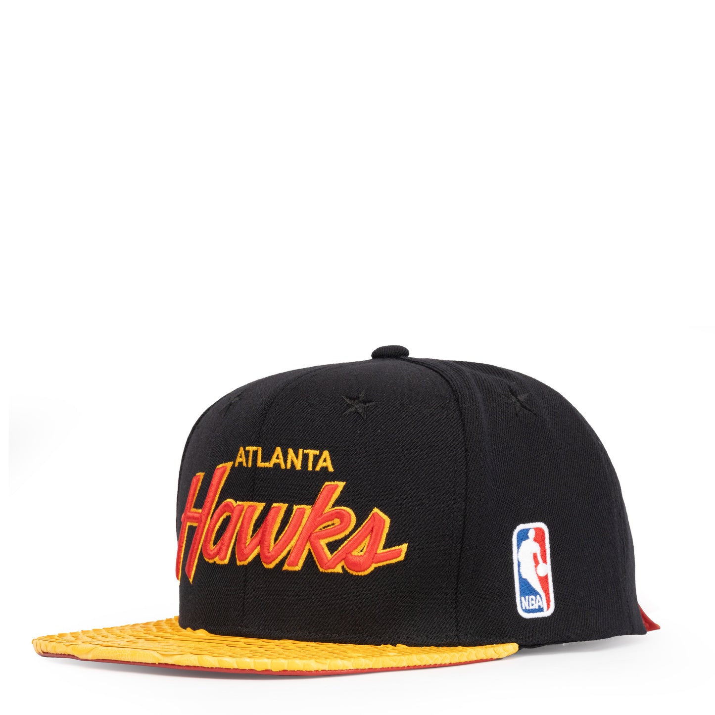 JUST DON ATLANTA HAWKS PYTHON (BLACK-YELLOW-RED-Silver)