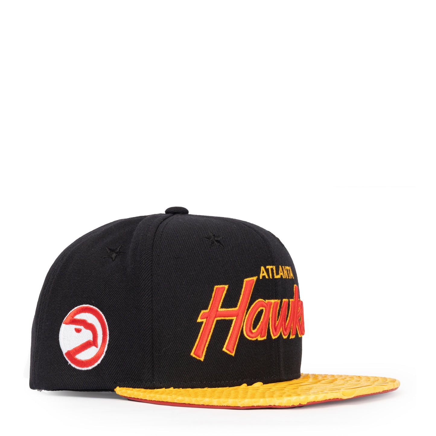 JUST DON ATLANTA HAWKS PYTHON (BLACK-YELLOW-RED-Silver)