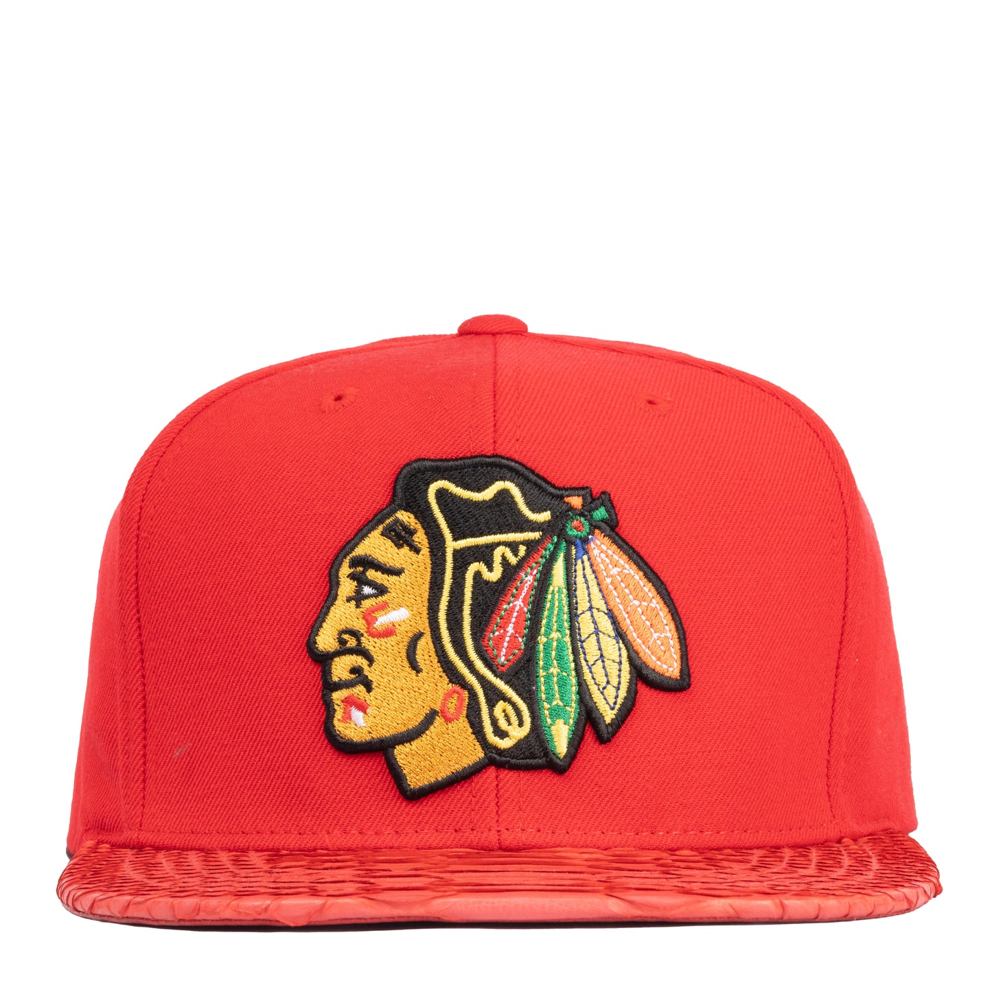JUST DON CHICAGO BLACKHAWKS PYTHON (RED-RED-RED-gold)
