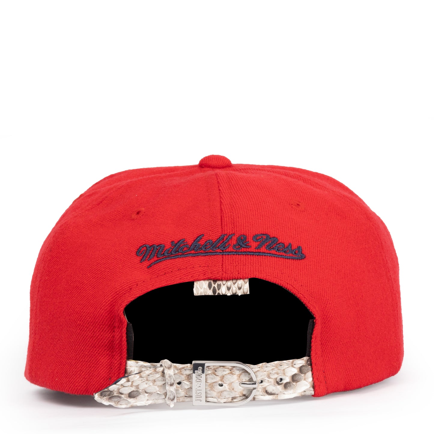 JUST DON COLUMBUS BLUE JACKETS PYTHON (Red-NATURAL-navy-Silver )