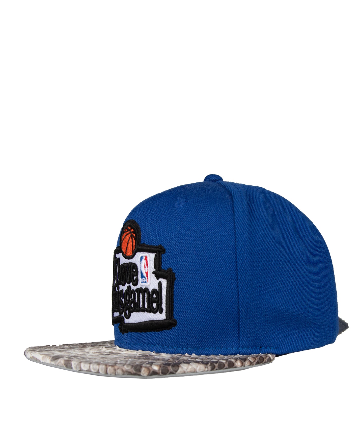 Just Don “i love this game” Blue Hat (Natural Brim)