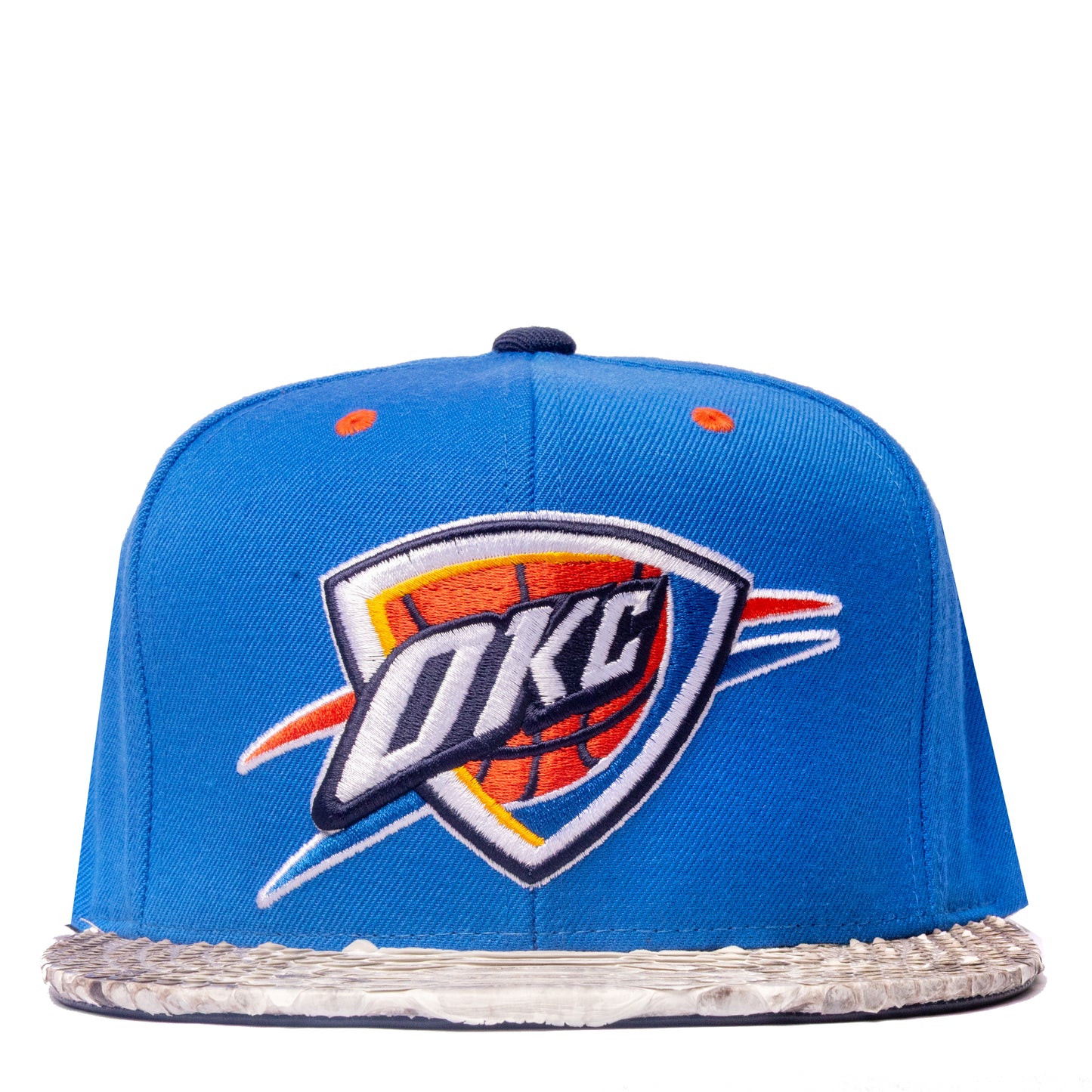 JUST DON OKC THUNDER PYTHON (BLUE-NATURAL-NAVY-SILVER)