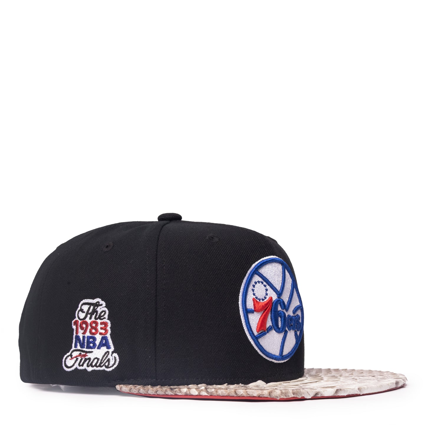 JUST DON PHILA 76ers Python (Black-Natural-Red-Gold)
