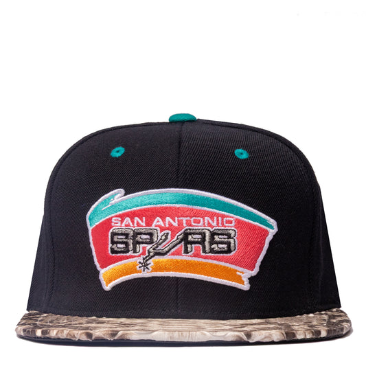 Just Don San Antonio Spurs Python (Black-Natural-Black-Silver)
