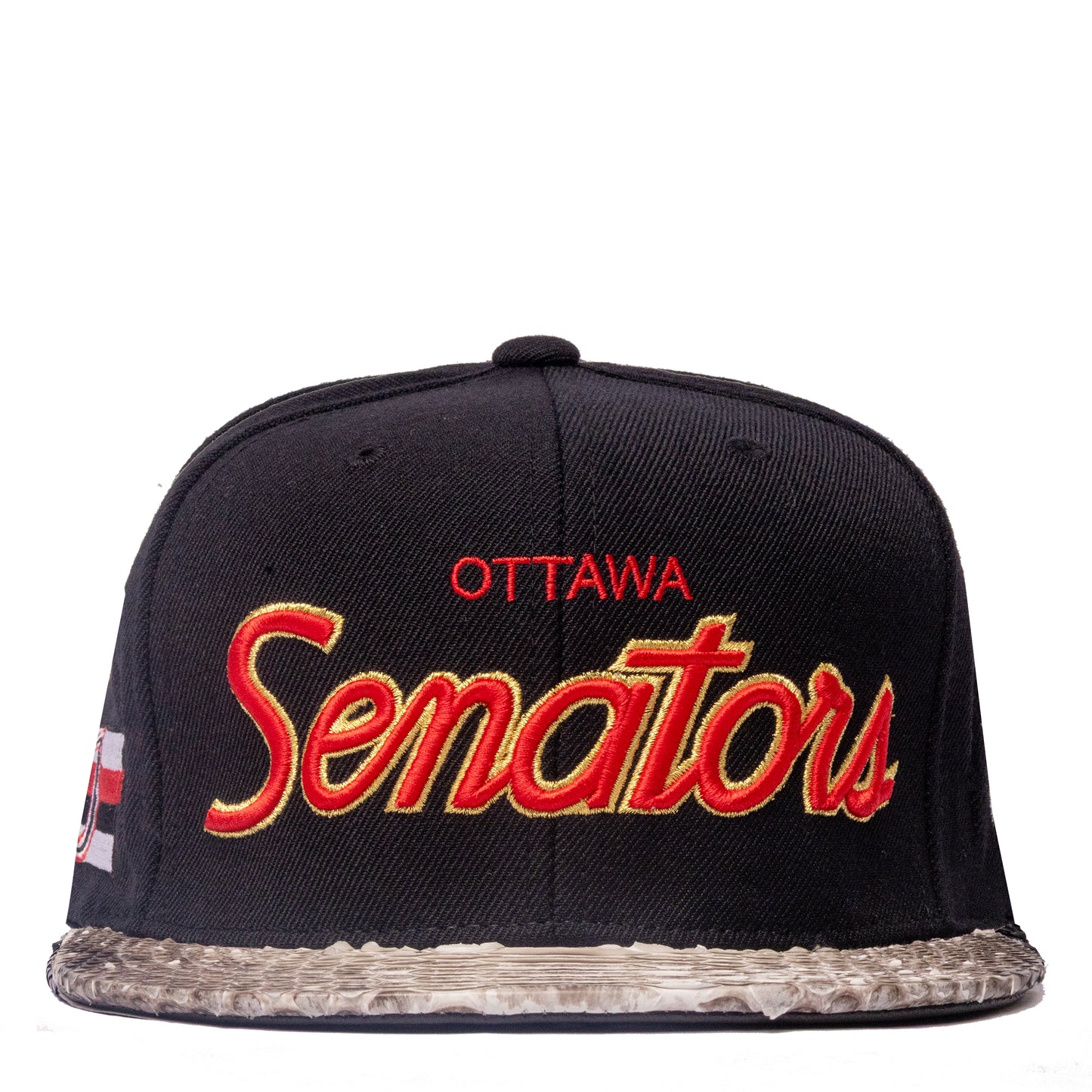 JUST DON OTTAWA SENATORS PYTHON (Black-Natural-BLACK-Gold)
