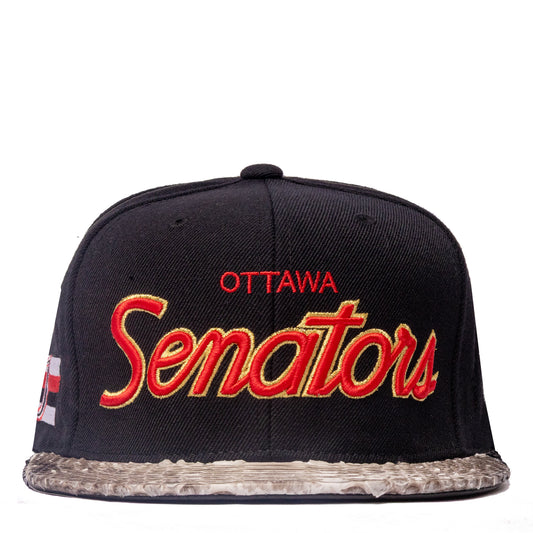 JUST DON OTTAWA SENATORS PYTHON (Black-Natural-BLACK-Gold)