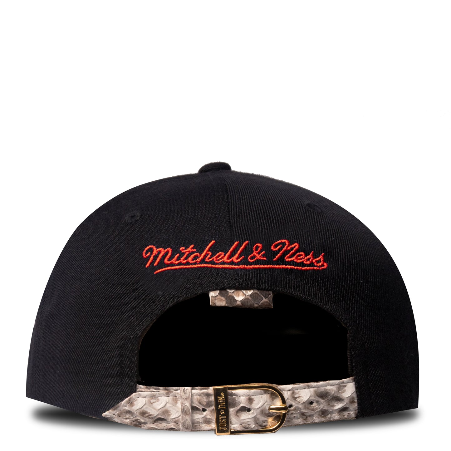 JUST DON CALGARY FLAMES PYTHON (Black-Natural-Black-Gold)
