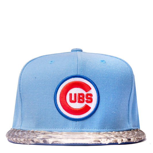 JUST DON CHICAGO CUBS PYTHON (Baby Blue-Natural-Royal-Silver)