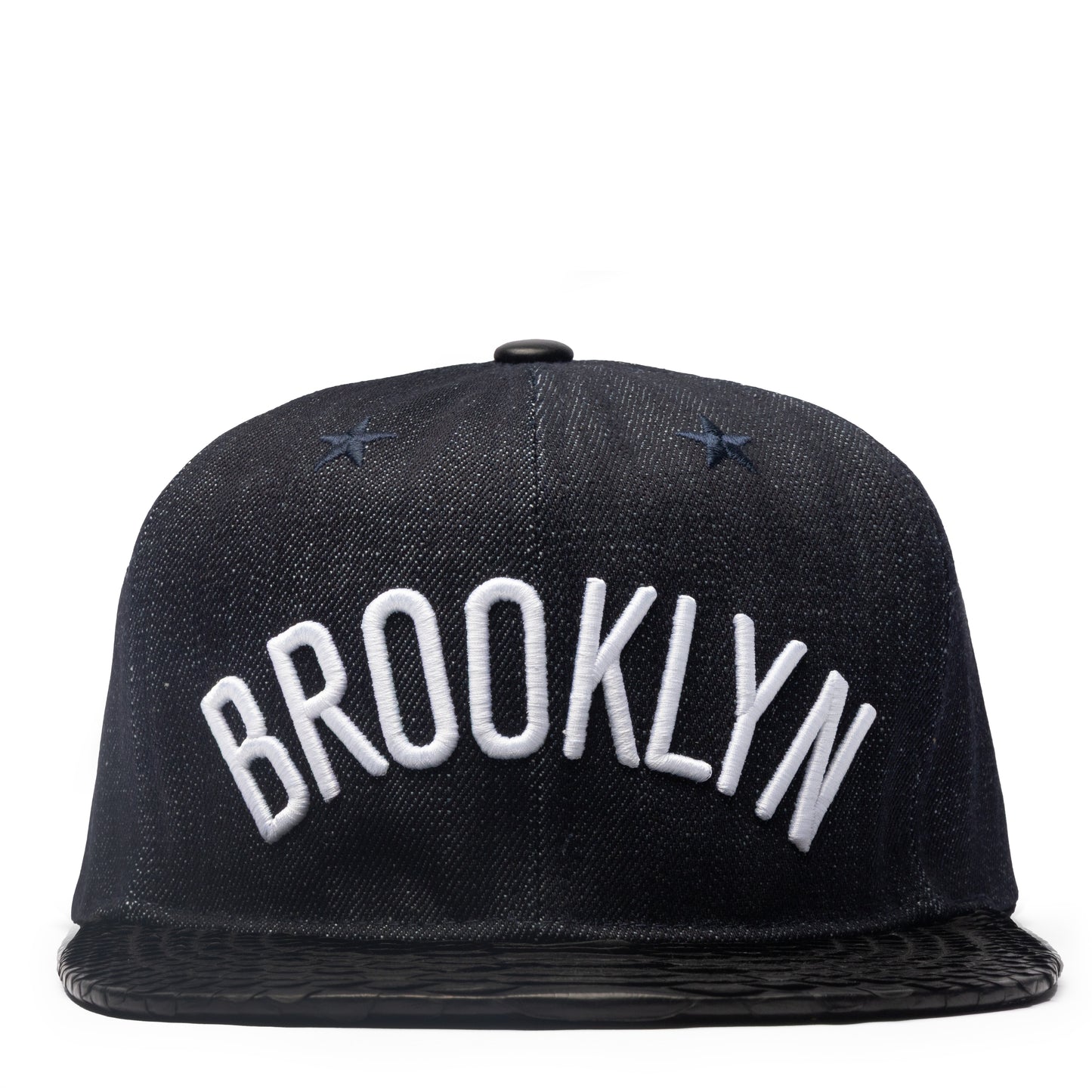 JUST DON BROOKLYN NETS SELVAGE DENIM PYTHON (Navy-Black-Black-Silver)