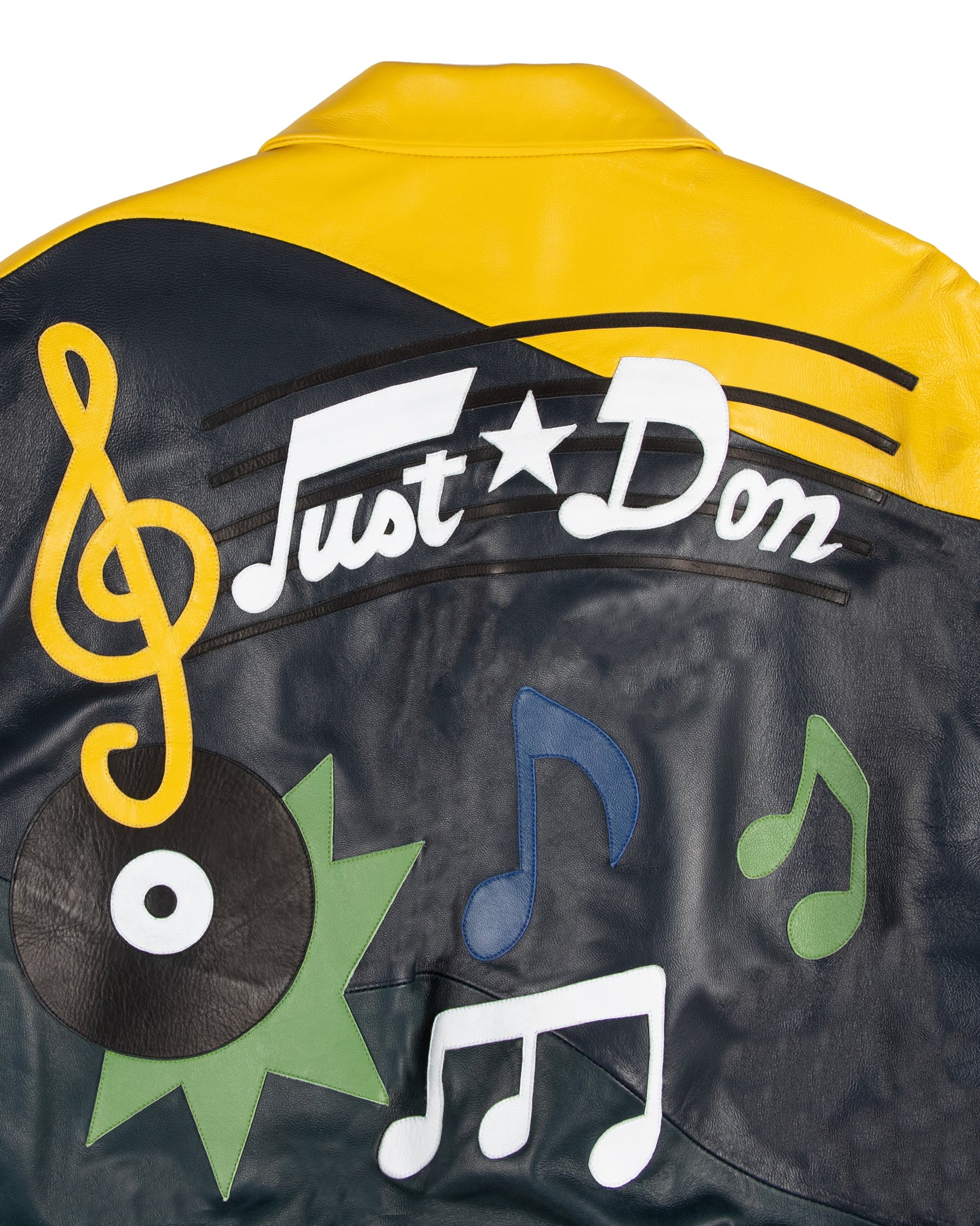 JUST DON SOUNDS LEATHER JACKET